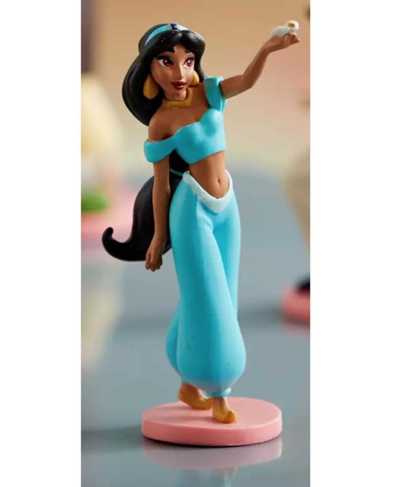 Arabische Prinzessin Jasmin tanzende PVC 7,6 cm Tortenaufsatz Figur Aladdin...