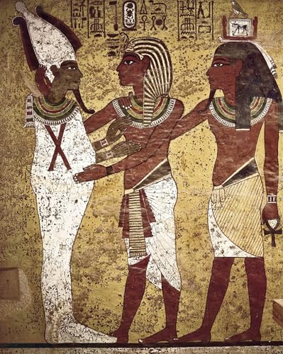 Idée cadeau déco maison affiche Antiquité égyptienne Toutankhamon et Osiris format 60x90cm