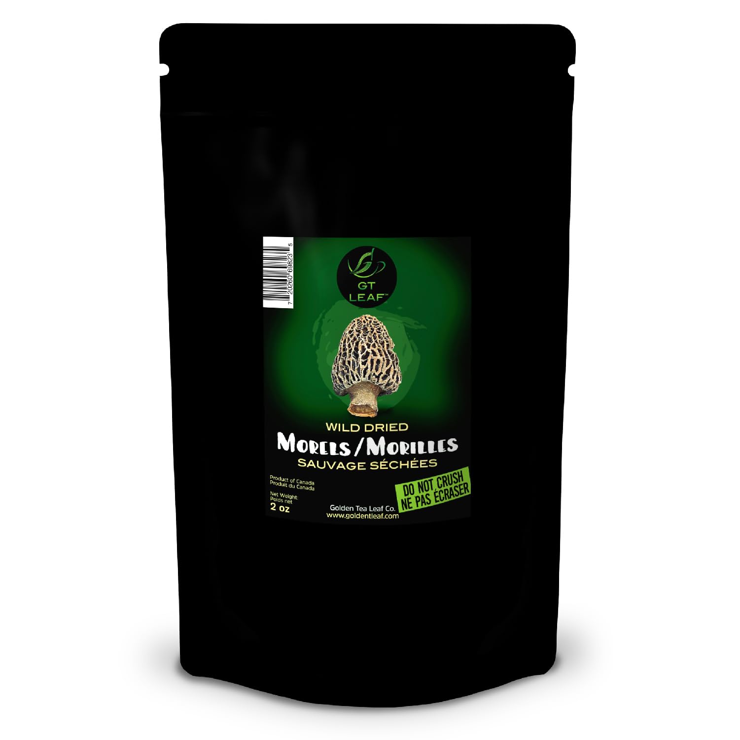 Premium Wild Dried Canadian Morel Mushrooms 2 oz. / 57g