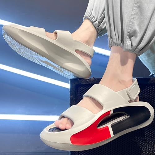 Premium Comfort Thick Sole Yoga Mat Back Strap Sildes Sandals Summer Slippers For Men Indoor Outdoor Non Slip Footwear2