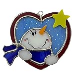 Switchables Stained Glass Cover, Snowman 