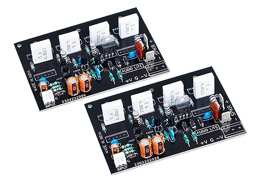 Image of AUDIO LITE 200W Mono Amplifier Board for 2 Pair of 2SC5200+2SA1943 as Main Output TRANSISTORS (Pack of 2).