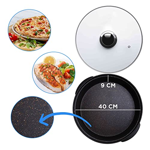 SOGO padella elettrica - paellera - pizzapan con