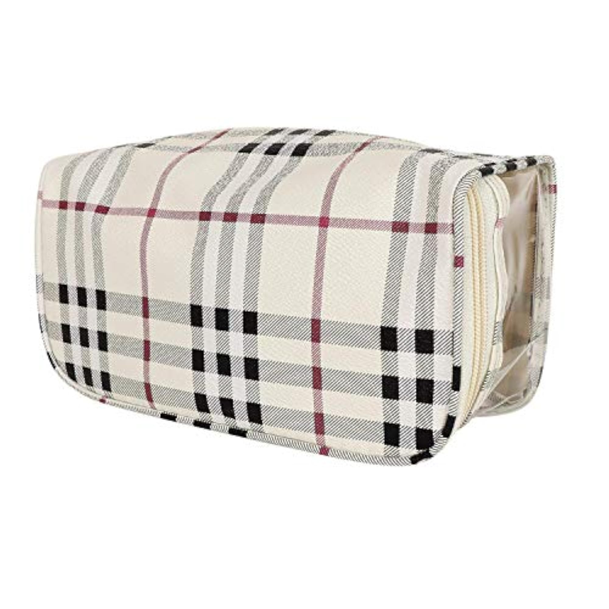 Combo of 4 Transparent Pouches for Travelling Vanity Makeup