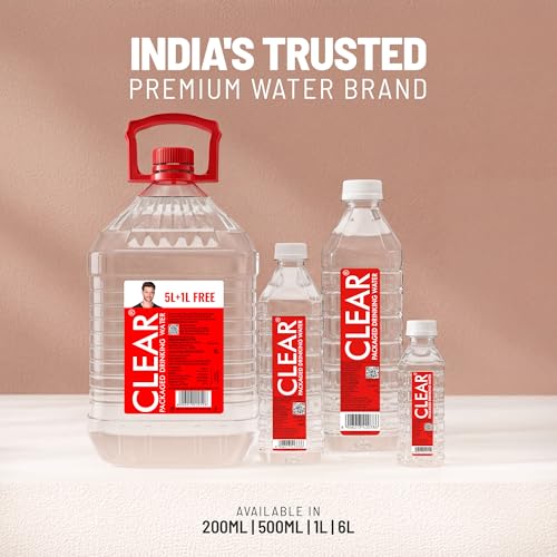 Image of CLEAR Premium Drinking Water with Added Minerals 1 Ltr (Pack of 12)