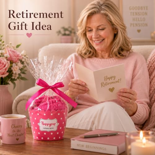 Image of HAPPYPOP Retirement Gifts for Women - Retired Socks Retired Ideal Gifts