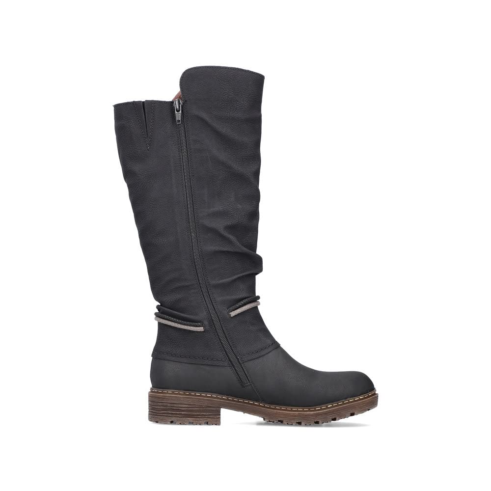 Rieker Damen Winterstiefel Z4759, Frauen Stiefel, wasserabweisend, riekerTEX