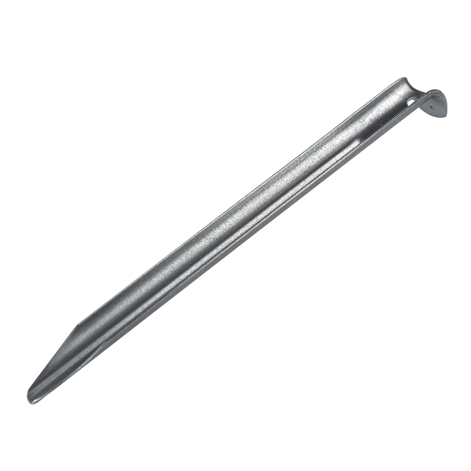 10x Zelthering halbrund Stahl 22cm | Hering Zeltnagel Nagel für Harte Böden | 10 Stück