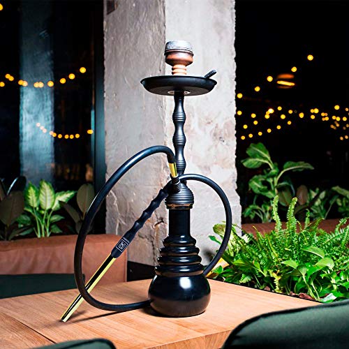 M. ROSENFELD Shisha Schlauch mit Mundstück – 150cm Soft-Touch Silikonschlauch Matt {lebensmittelecht} inkl. Adapter… – Bild 6