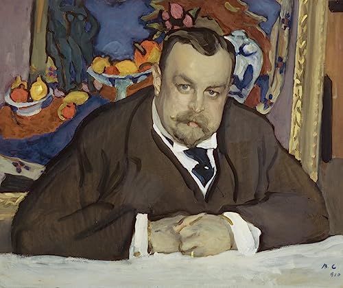 Impression Sur Toile Portrait de Morosov par Serov - Peinture Prestige Pour Décoration Salon