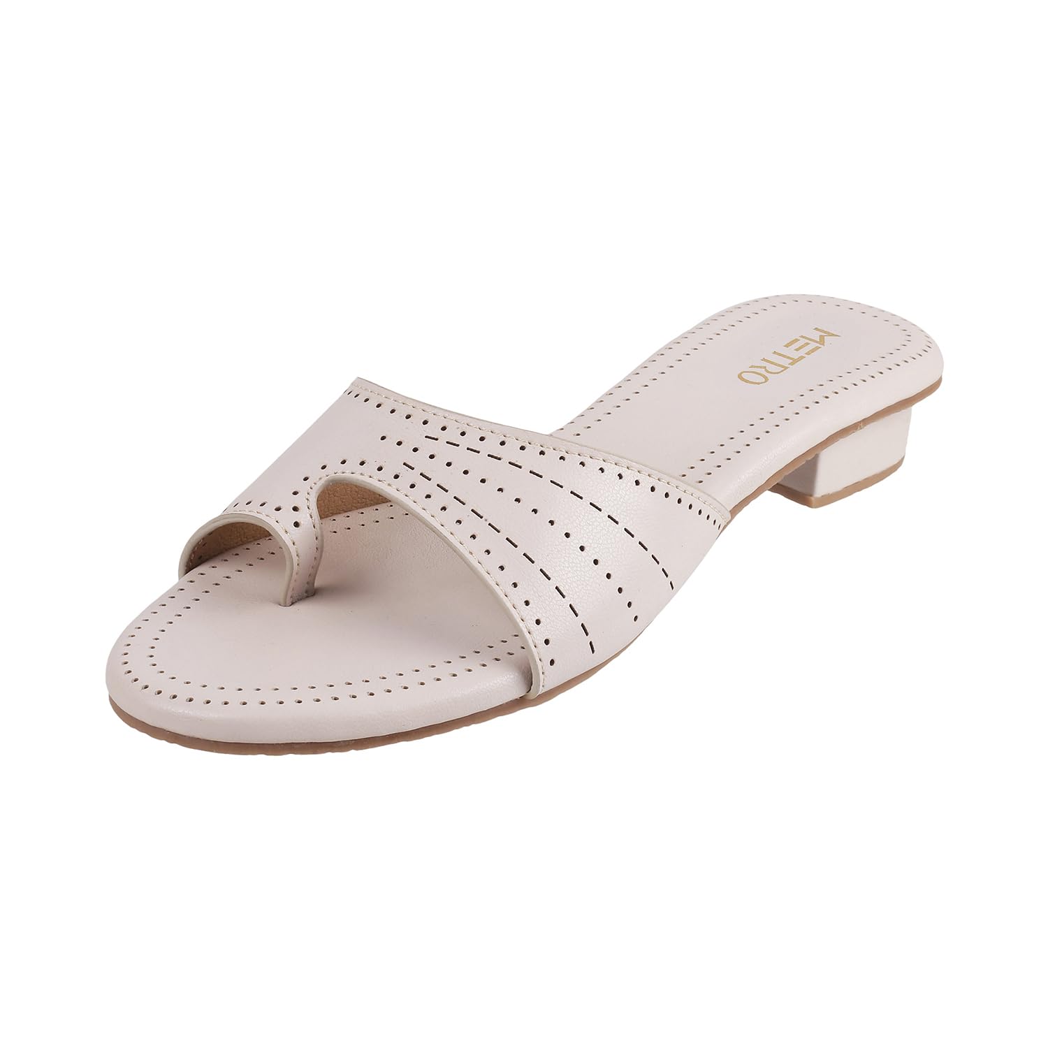 Metro Women Off/White Synthetic Sandals - EU/41 UK/8-32-241 (B0D18VZ98R) Amazon Price History, Amazon Price Tracker