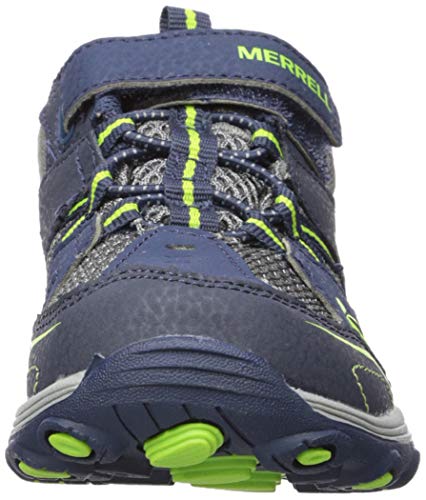 Merrell Trail Chaser Jr Hiking Sneaker, Navy/Green, 8 Us Unisex Little Kid #TOP1