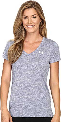 Image of Under Armour Womens Tech V-Neck Twist Short-Sleeve T-Shirt