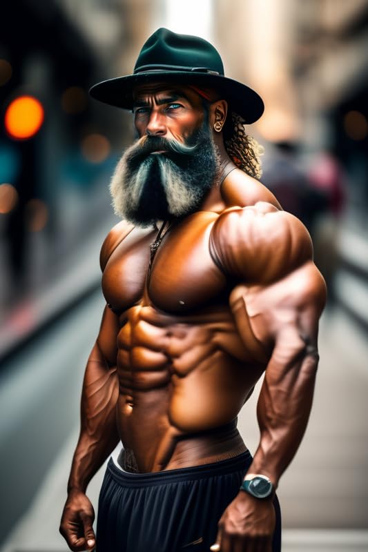 Bodybuilder Poster for Room Wall Decoration, Size - 12 X 18 inches || VE ART 19157