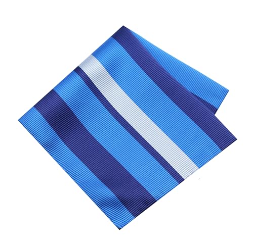 Image of TIE STUDIO Men's Necktie Pocket Square & Tie Pin Set | Standard | Jacquard Fabric | Superior Stitching | Wooden Box | Set of 1 |