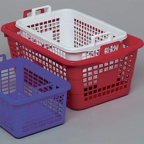 Preisvergleich Produktbild Lockweiler Wäschekorb 80 L, Kunststoff, Sortiert, 80 x 53.5 x 30 cm