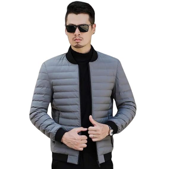 YOONIKK Men's Bomber Jacket at Amazon 