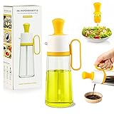 【Fácil de Limpiar】El dispensador aceite brocha se compone de varias partes, cada kit y dispositivo se puede desmontar y limpiar por separado.El spray aceite cocina de oliva se puede limpiar con detergente y agua del grifo, las botellas de aceite son más seguras para limpiar en el lavavajillas y no es fácil generar suciedad.Es un buen gadget en la cocina.