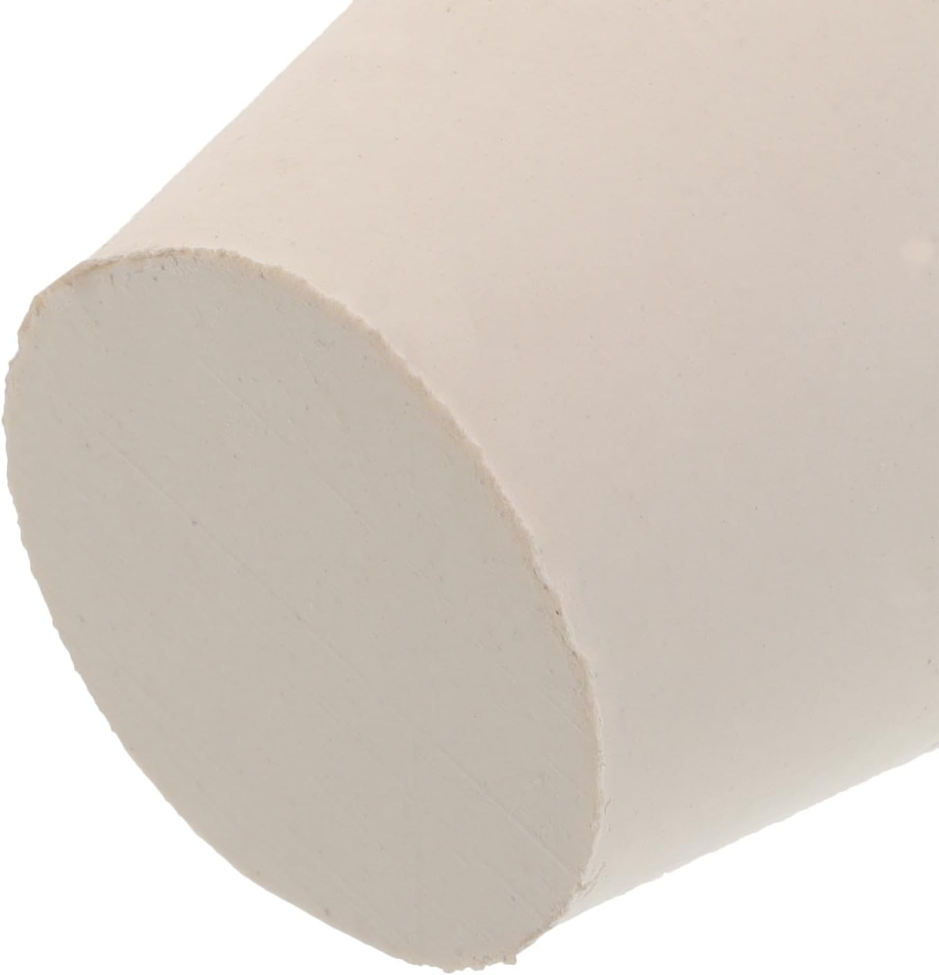 23pcs 000# - 8# White Tapered Shaped Solid Rubber Stopper for Lab Tube Stopper Plug Assortment Kit Rubber Bung for Chemistry Experiment Bottles and Test Tubes