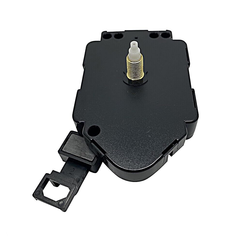 New Quartz Ticking Pendulum Clock Movement Mechanism Battery Operated Replacement Suitable 12888 Replacement Press Fit Hands (Medium - 11.7mm Gold Thread)