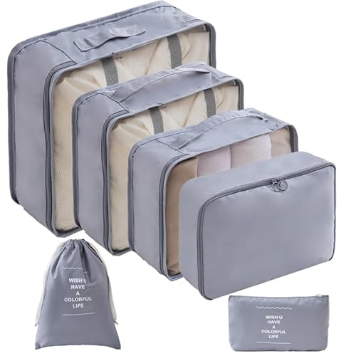 LANSKLBD 6 Set Packing Cubes