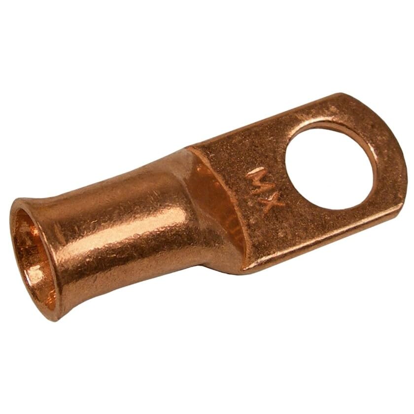 Pico 4643D 3/0 AWG Battery Cable 1/2" Tubular Lug Ring/Eye Terminals 1 Per Package