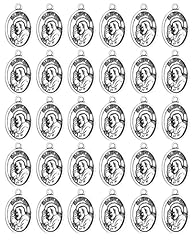 8-30pcs-st. padre pio medal