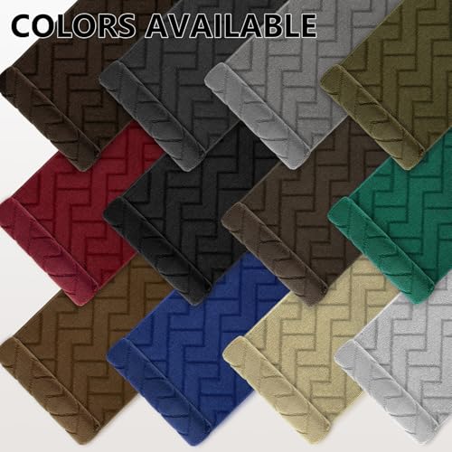 Image of hicorfe Kitchen Runner Rug,24 inchx79 inch+20 inchx48 inch Kitchen Set,Non-Slip Kitchen Mat