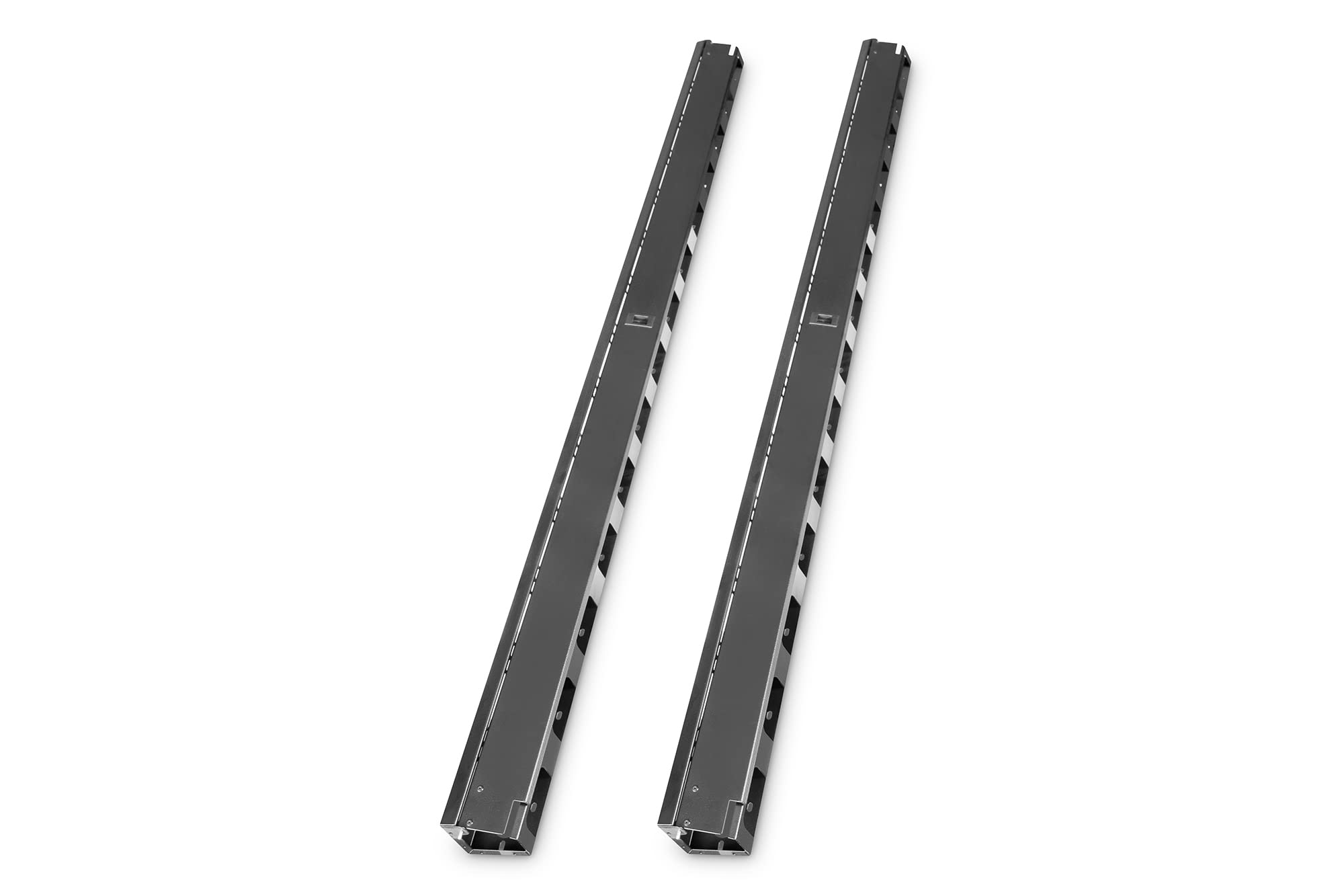 Digitus Canaline Per Passaggio Cavi Per Armadi Di Rete E Del Server 42u (dN-19 OrG-42U-B - Cable Management Panel Black)