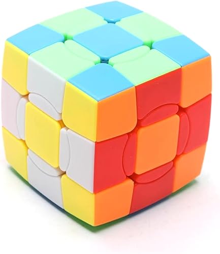 Miniatura 4 de Yealvin Cubo mágico 3 × 3 rompecabezas sin pegatinas cubo rompecabezas rompecabezas juguetes alto desafío