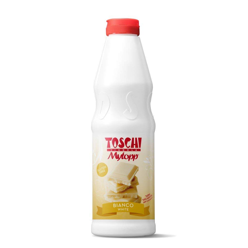Toschi White Chocolate Topping, 900 g