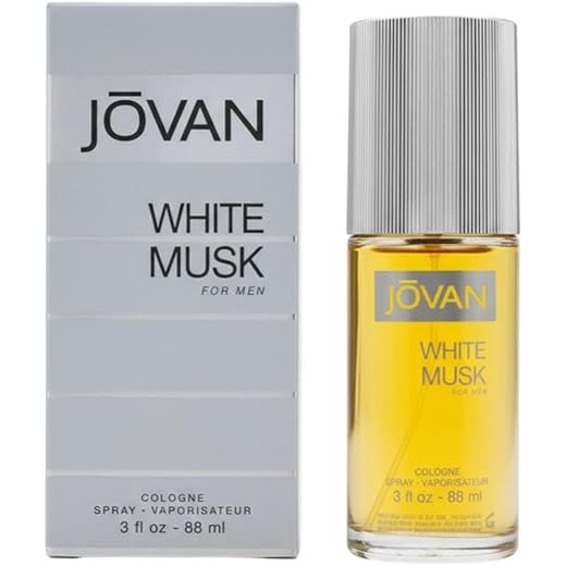 Jovan White Musk Cologne Spray 88Ml