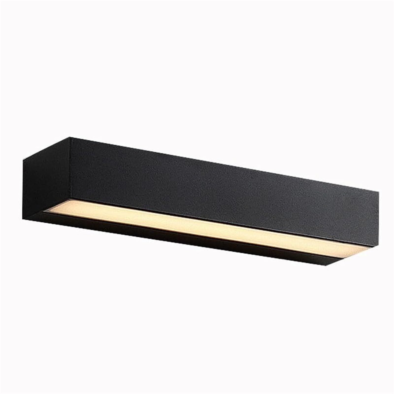 Modern Waterproof Outdoor Wall Lamp LED Long Wall Light Black Wall Sconce Warm Light 3000K For Garage Villa Courtyard Exterior Wall Door Bedside Courtyard Balcony Terrace Park(30cm/11.8 inches (18W))