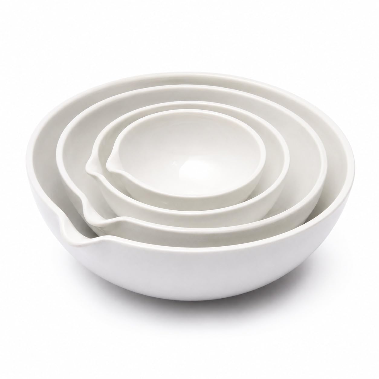 Capsule Évaporation Porcelaine Émaillée Col Large Bec-750ml