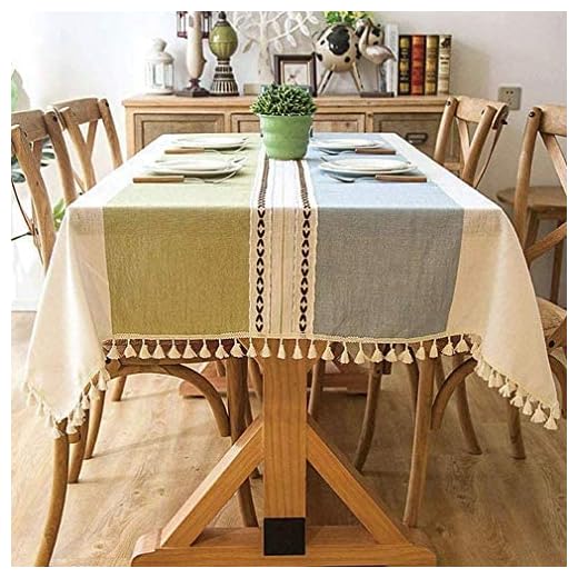 Pahajim Rectangular Tablecloth for Dining
