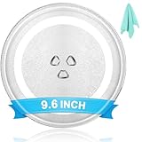9.6' Universal Microwave Plate Replacement Glass Turntable| Fits GE, LG, Panasonic, Frigidaire, Farberware & More