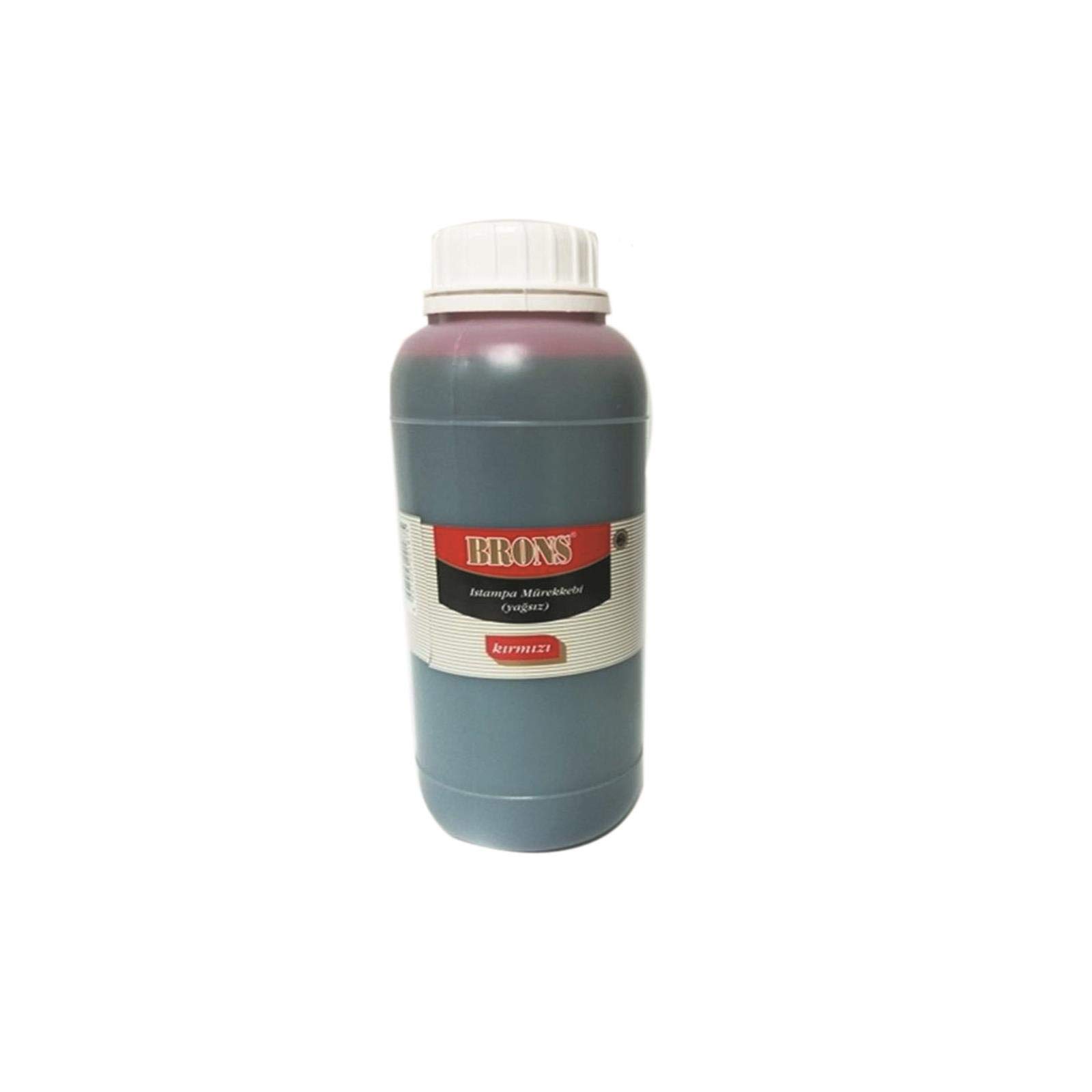 Brons Tampone di inchiostro 500 ml nero Br-320