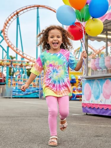 Magic Kingdom Shirts for Girls Magical Castle Princess Oversized T Shirts Kids Family Vacation Short Sleeve Tops — view 4