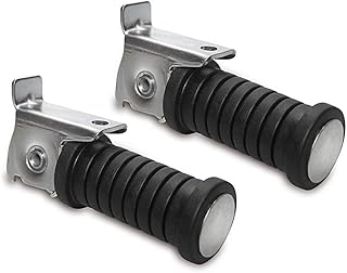 Set: Beifahrerfußrasten schwarz (Neue Bauart)