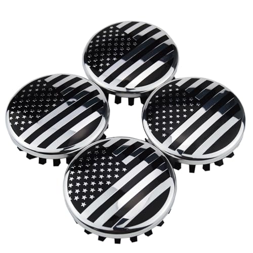 (Set of 4) for Chevrolet 3 1/4 inches=83mm Black Wheel Center Caps Covers HubCap fit Most 18"&20"&22" Rims for Suburban Silverado Tahoe & GMC Sierra Yukon Denali 22837060 9596403 88963143 by Zorratin - Image 6