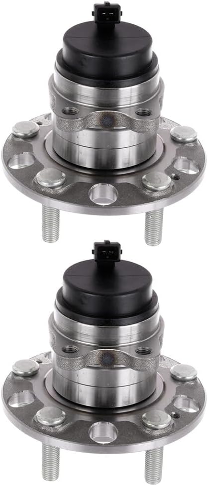 ECCPP Wheel Hub and Bearing Assembly Rear 512434 fit for Kia Soul 2010-2013 5 Lugs Wheel Bearing Hubs with ABS 2pcs