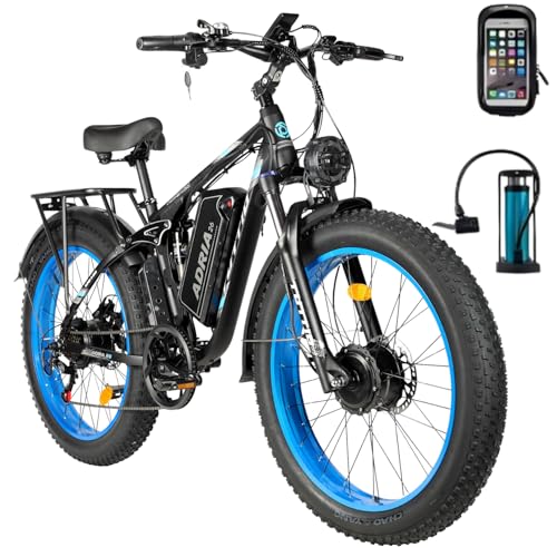 Tuttio Adria26 Electric-Bike for Adults-Men 52V 210NM