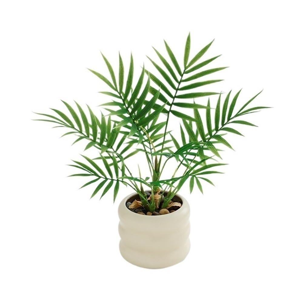 Plantes artificielles d'intérieur petites vertes en pot salon