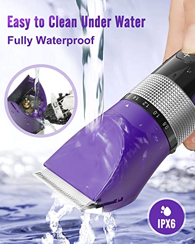 image for oneisall Cat Grooming Clippers for Matted Long Hair, 5-Speed Cat Groom