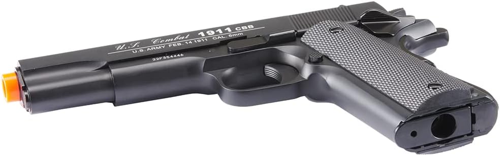 Full Metal Sport 613 1911 CO2 Half Blowback Airsoft Pistol (Color: Black)-WinGun