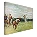 Produktbild Bilderwelten Leinwandbild - Max Liebermann - Polospieler im Jenisch-Park 2:3, 80 x 120cm