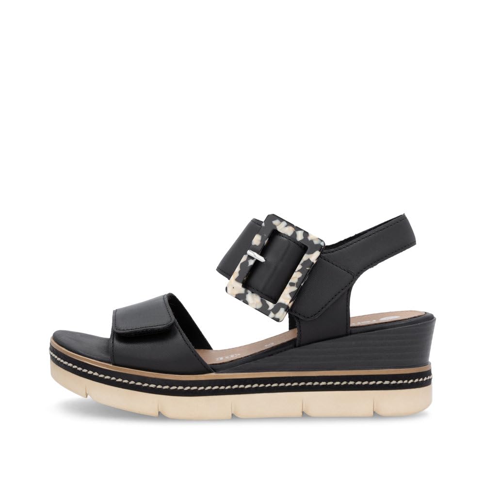 Remonte Damen Riemchensandalen D2L53, Frauen Sandalen