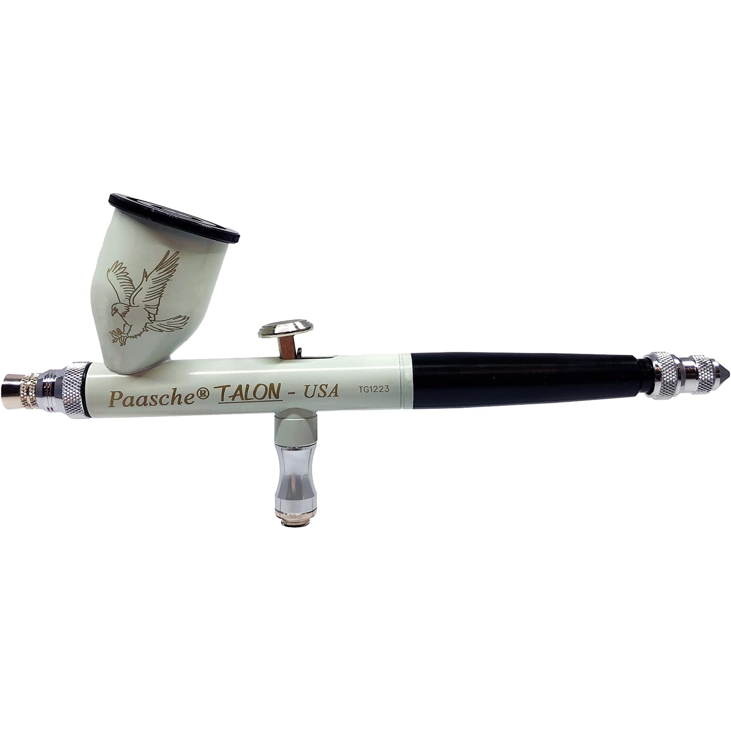 Aérographe Paasche Cerakote métal blanc pour peinture et customisation