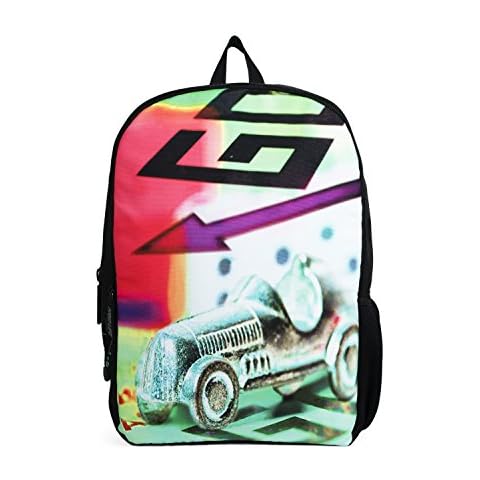 FAB Starpoint Mojo Life Monopoly Car 16 inch Backpack Tech Bag, One_Size Cover