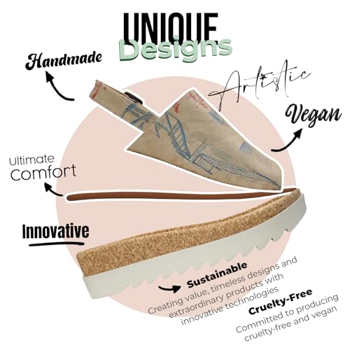 Image of DOGO Platform Sandals Women - Vegan and Handmade Wedge Sandals for Women
